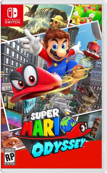 Super Mario Odyssey cover