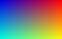 Color test image generated by the Metal a compute shader